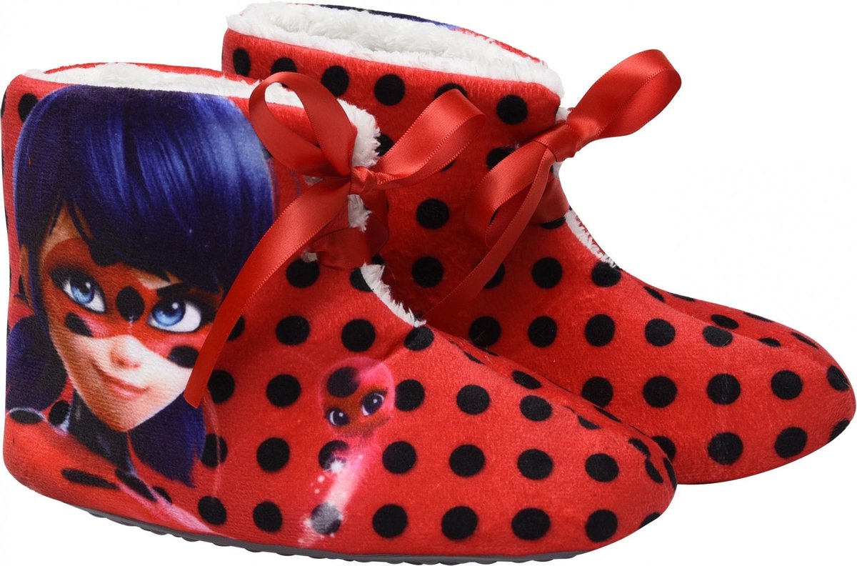 Zagtoon Slippers Meisjes Polyester Rood Maat 27-28