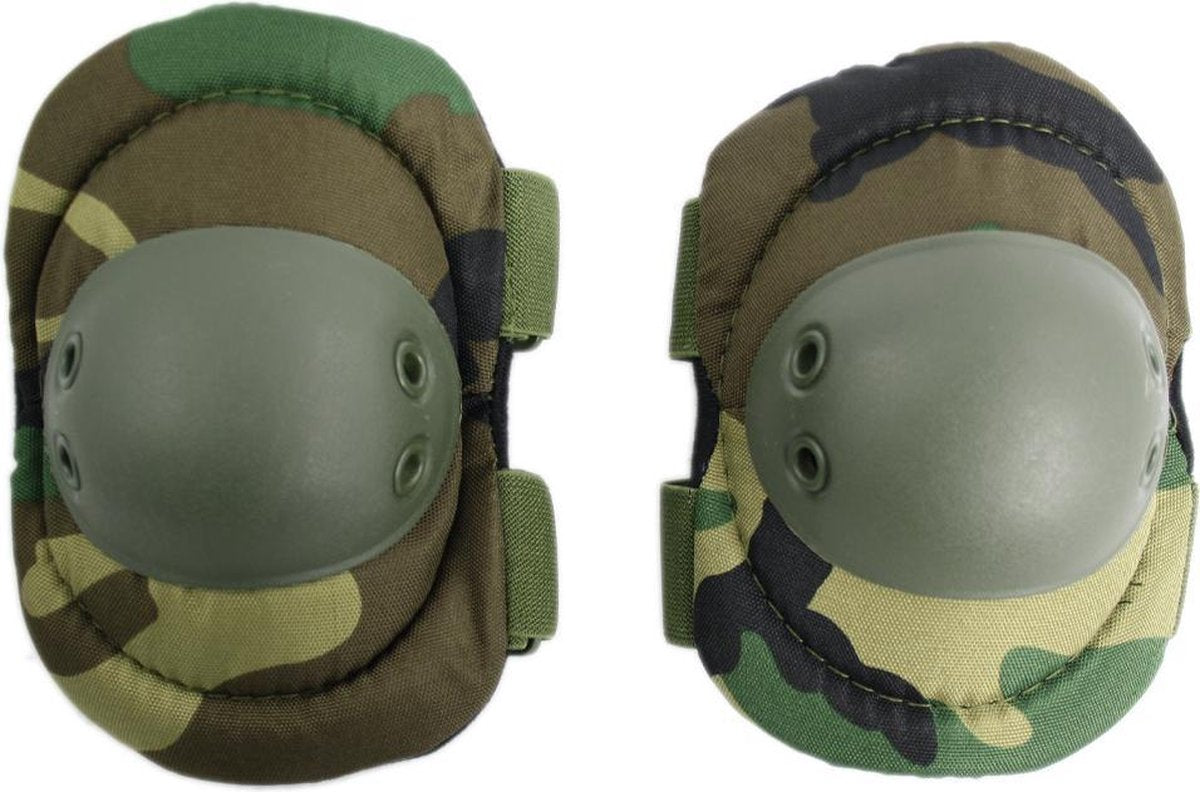 Elleboog beschermers woodland camo