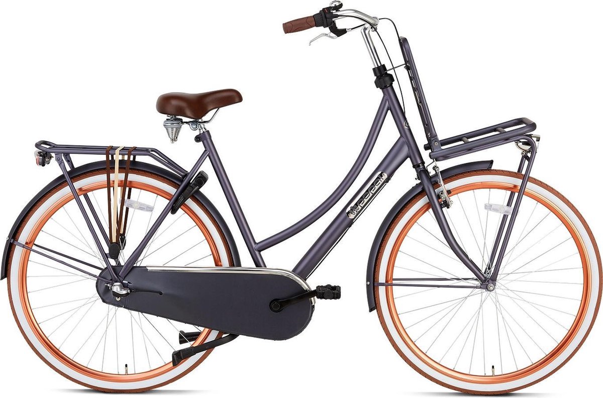 Popal Daily Dutch Basic+ Damesfiets - Transportfiets - 50 cm - Petrol Blauw