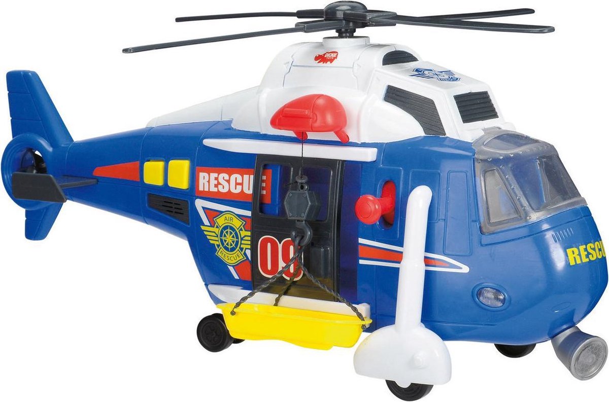 Dickie Action Series Reddingshelikopter 41cm - Speelgoedvoertuig
