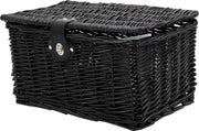 AMIGO - Fietsmand - Type bakkersmand - 15.5 Liter - Zwart