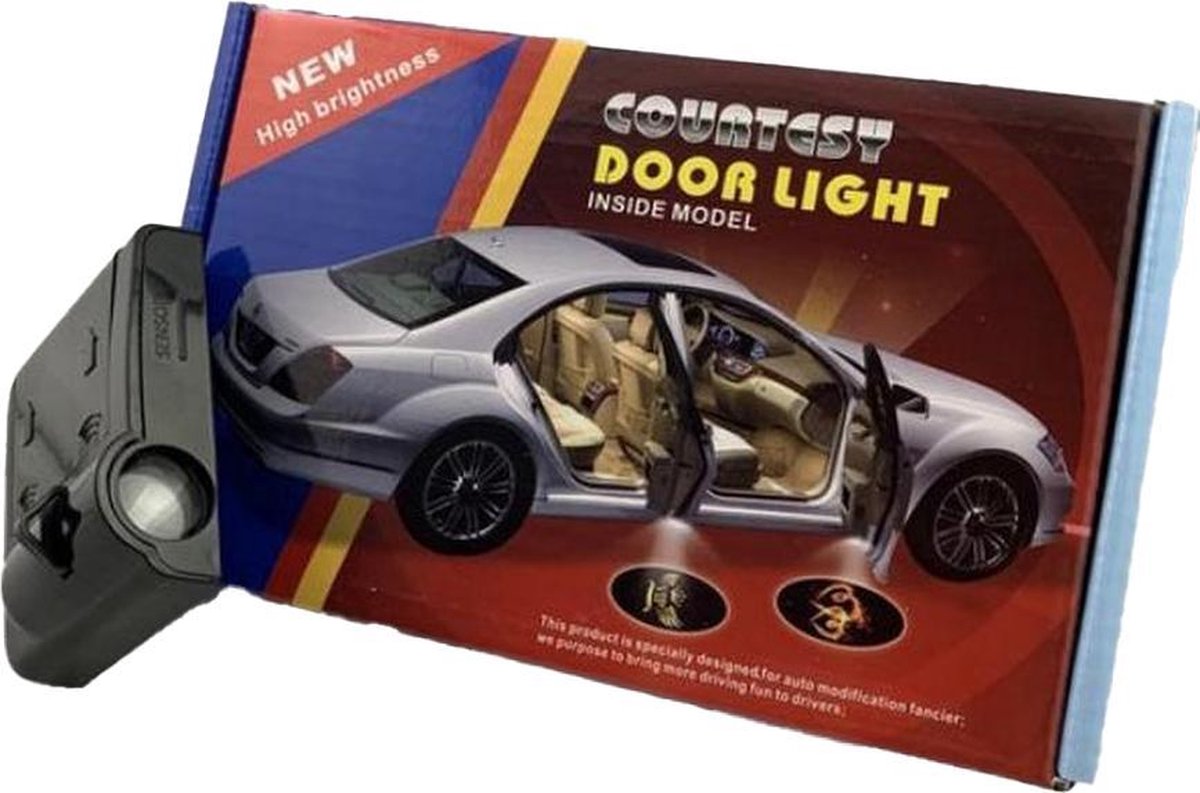 Mercedes logo deur projector - Auto binnenverlichting - 3D licht - 2 stuks