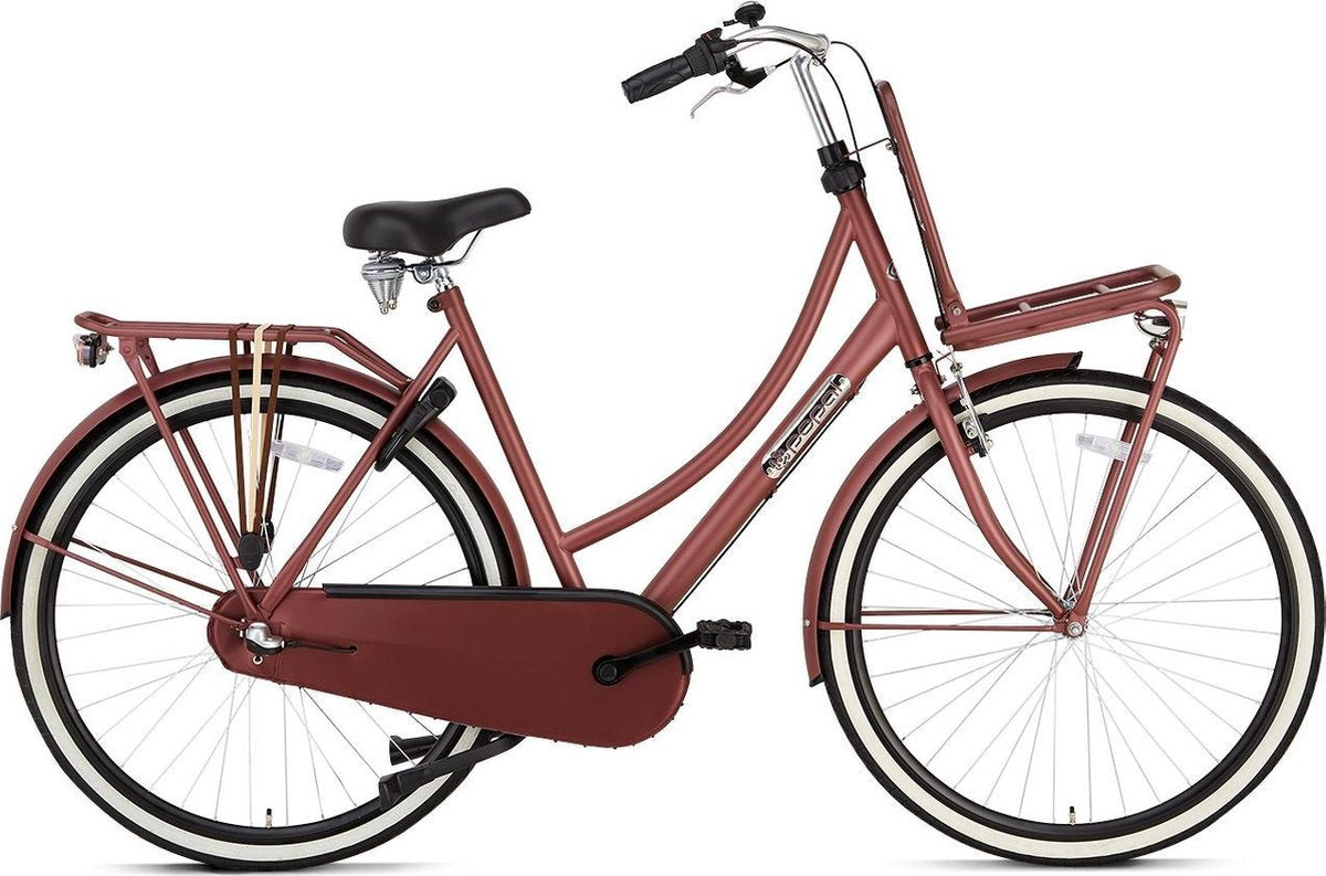 Popal Daily Dutch Basic+ Damesfiets - Transportfiets - 50 cm - Rood