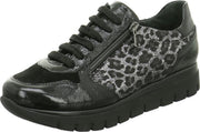Semler S2025 - Volwassenen Lage sneakers - Kleur: Zwart - Maat: 40.5