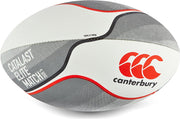 Canterbury Rugbybal - zilver/ wit/ rood