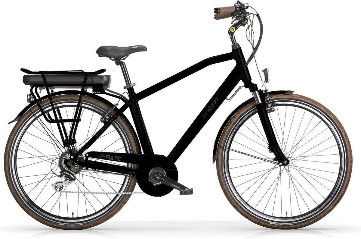 Mbm Pulse - Fiets (elektrisch) - Mannen - Zwart - 55 cm