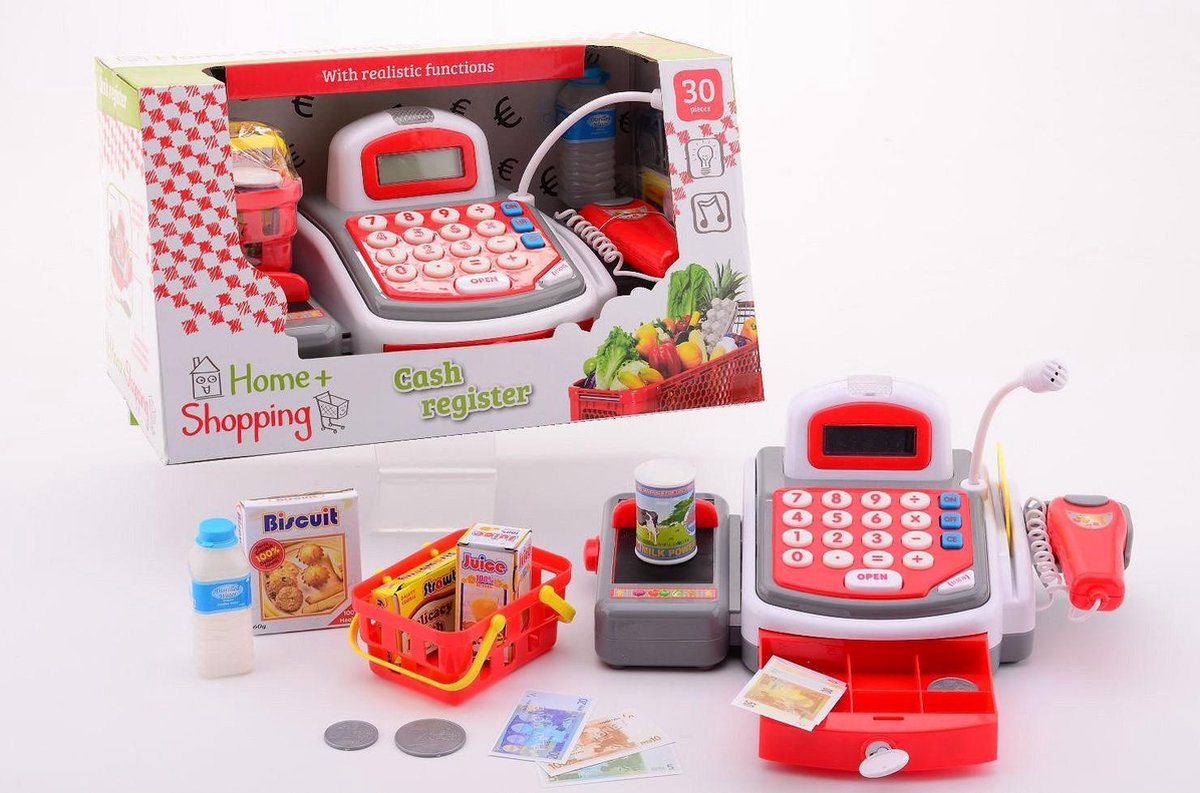 Speelgoed kassa luxe cash register