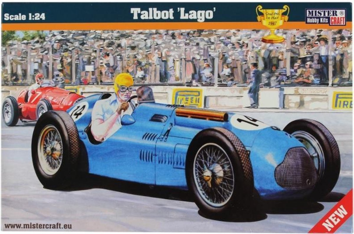 Mistercraft Talbot Lago 1947 (modelbouw