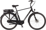 Puch E-Lounge - Elektrische fiets | Heren | 50 cm | Crystal black gloss