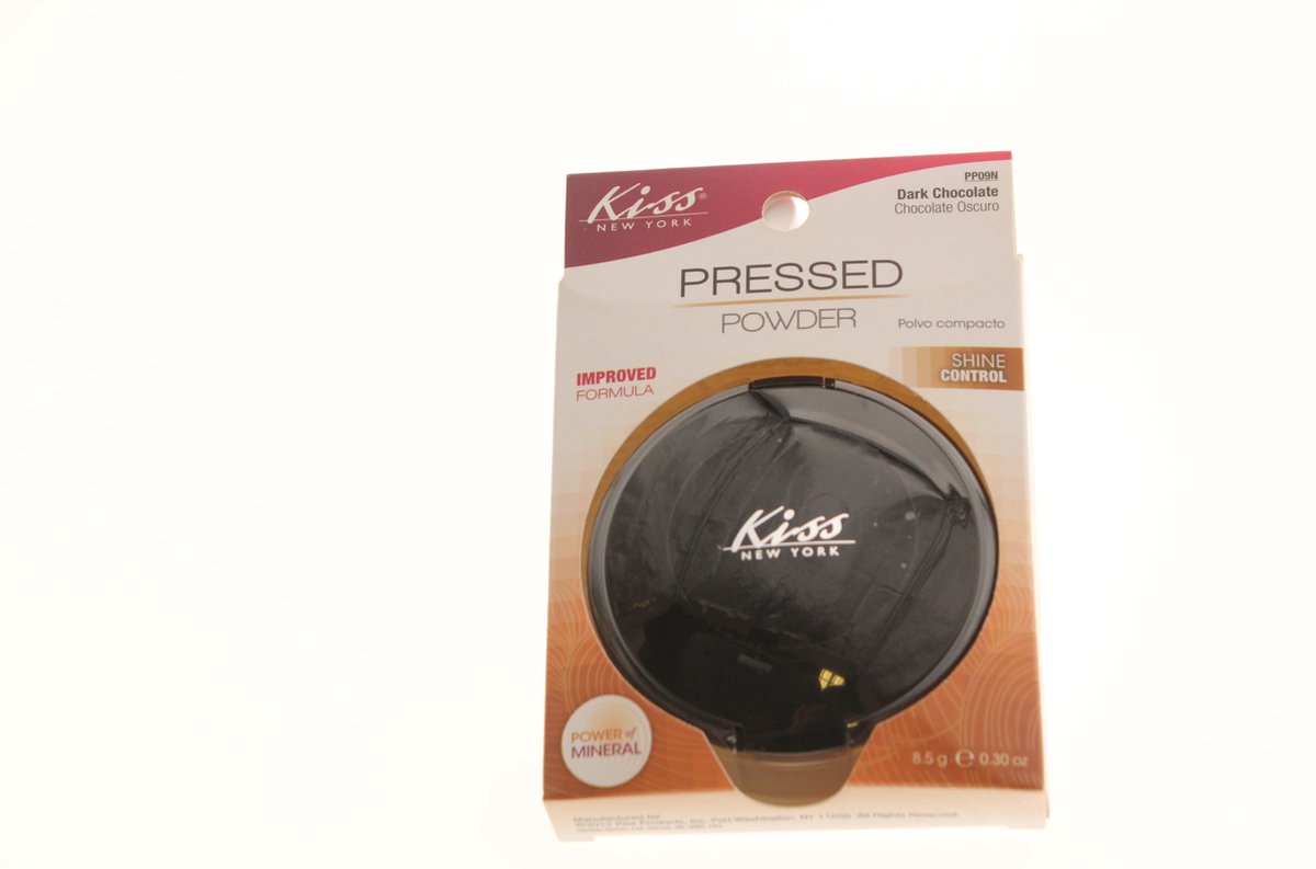 KISS Pressed powder  shine control Dark Chocolate   PP09N