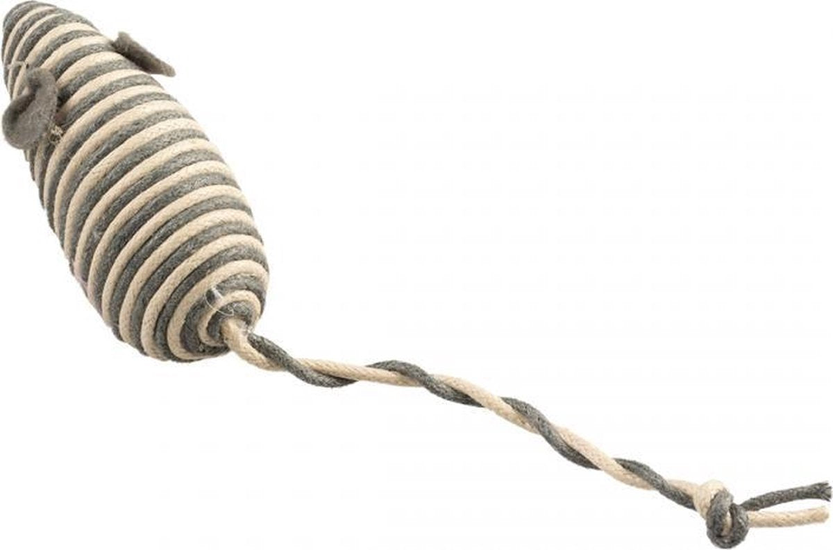 Duvo+ Rope muis & bal Grijs 2pc - 17