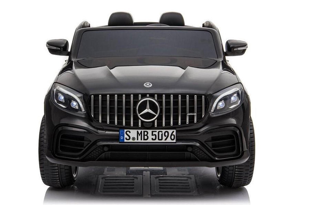 Kinderwagen - Elektrische auto "Mercedes GLC63S" - Licentie - Dubbel zitsysteem - 12V10AH-batterij