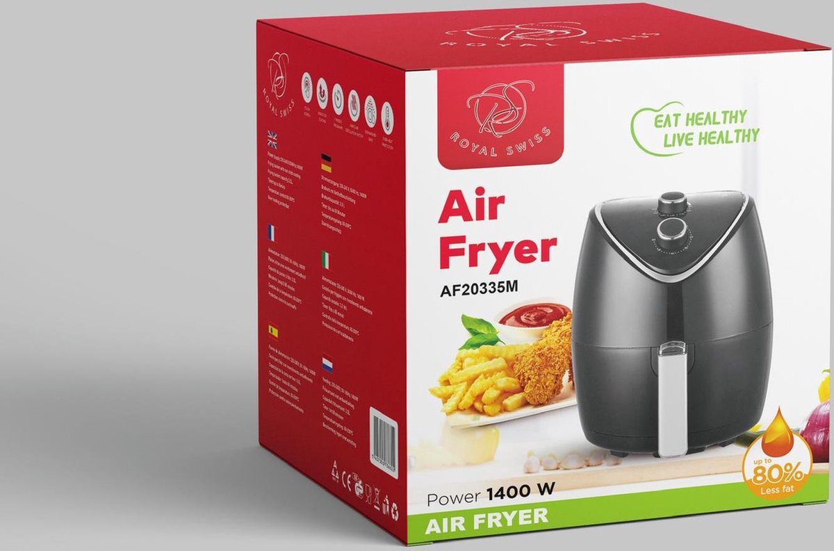 Royal Swiss Airfryer - Heteluchtfriteuse 3
