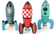 Houten constructieset Raketten | Tender Leaf Toys