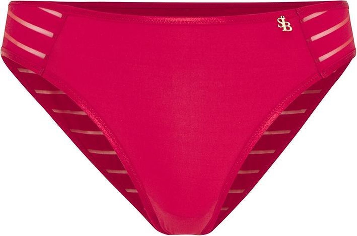 Sapph Iconic Bottom Brief Dames Red-Xl
