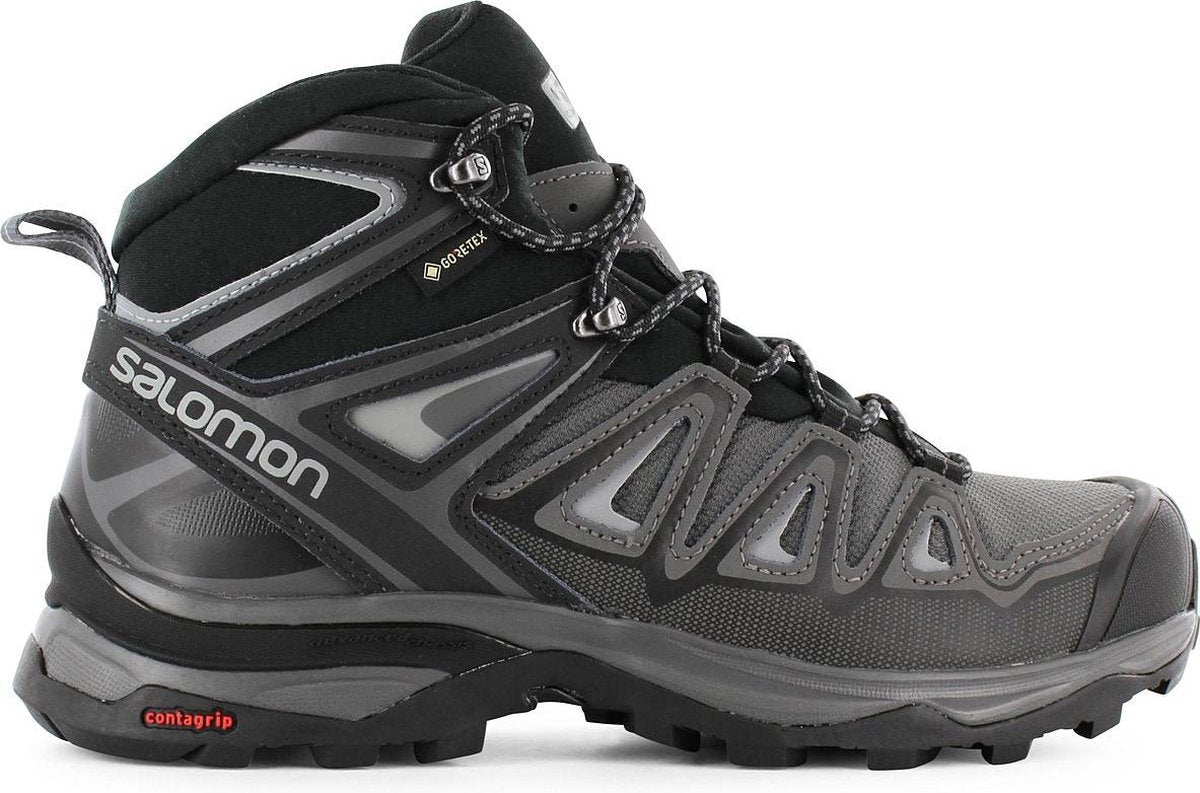 Salomon X ULTRA 3 MID GTX W - GORE-TEX - Dames Wandelschoenen Trekking Outdoor Schoenen Zwart 404756 - Maat EU 36 2/3 UK 4