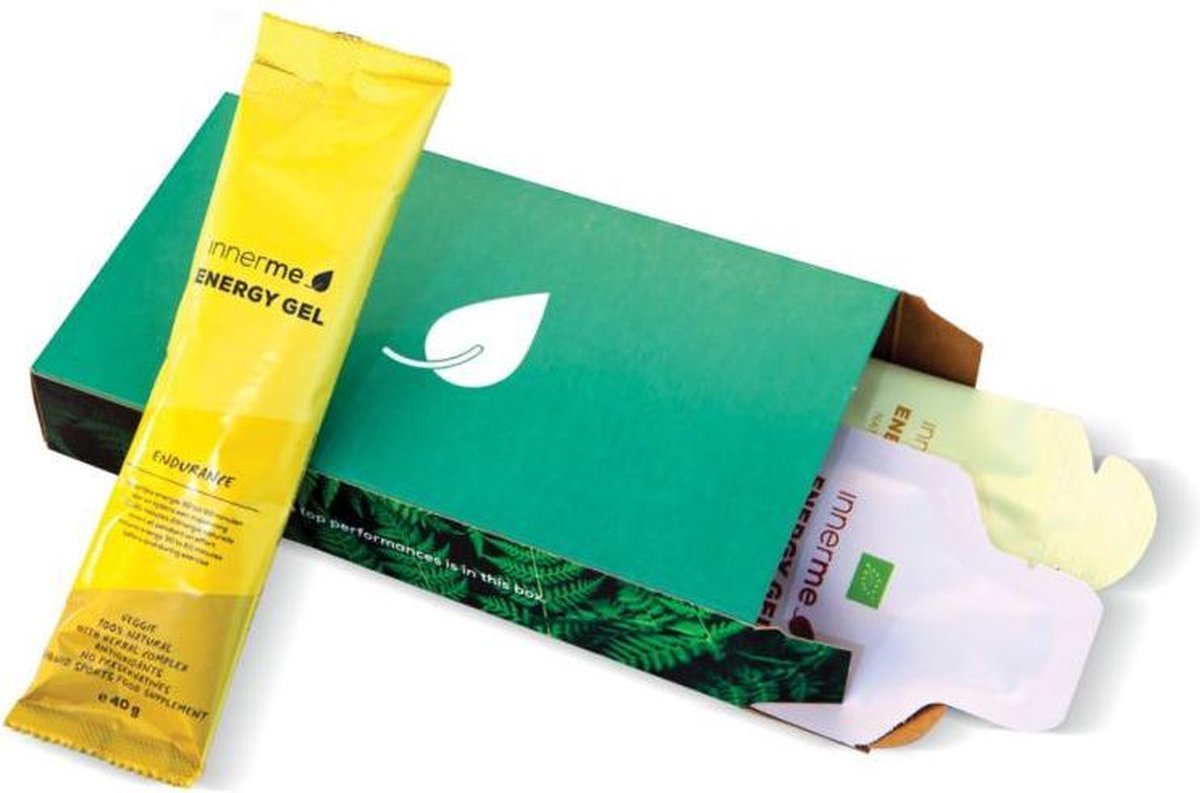 Energy Gels Mix - 3 smaken (3 x 35 g) - 1 x Energy Gel 'Fast' Citroen - 1 x Energy Gel 'Fast' Aardbei - 1 x Energy Gel 'Endurance'