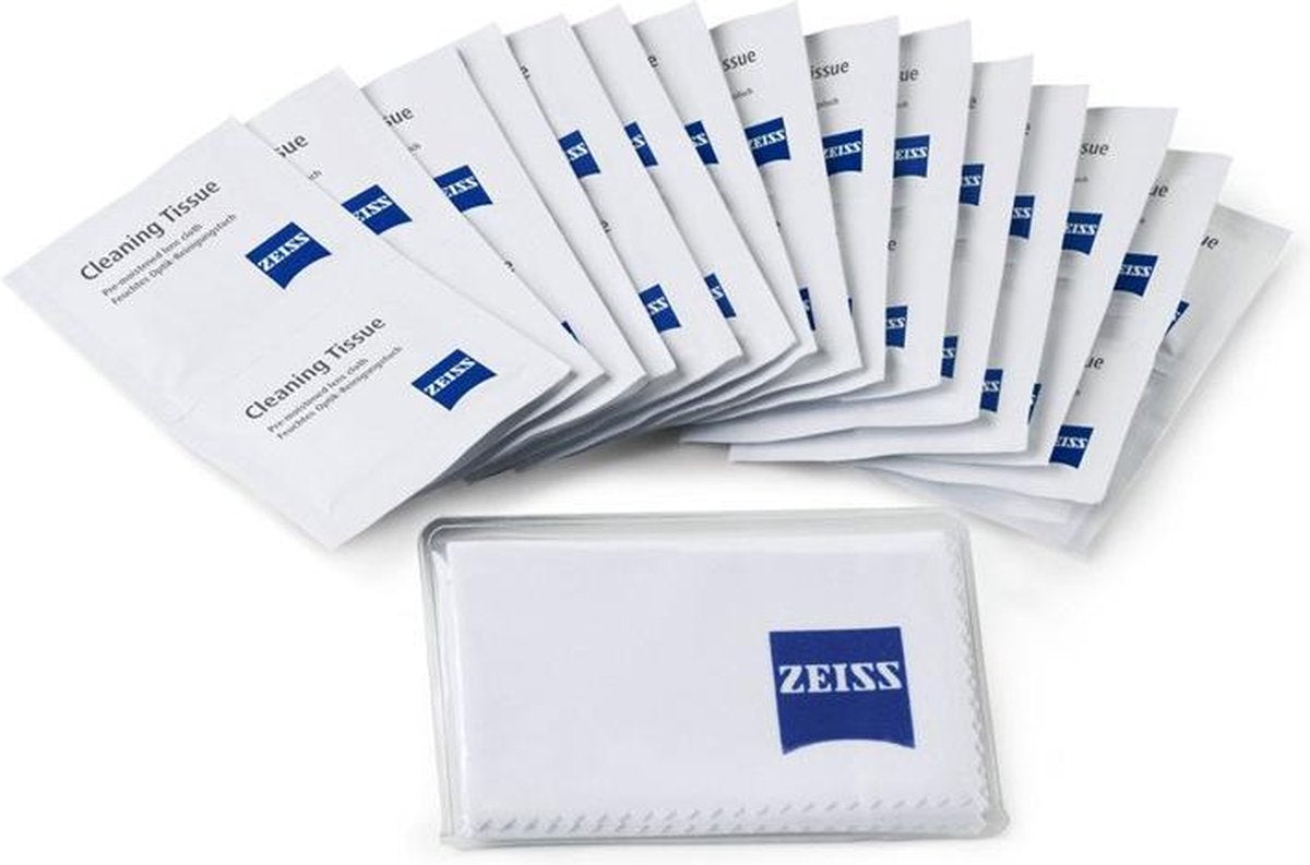 ZEISS nettoyage 20 lingettes objectifs + un tissu