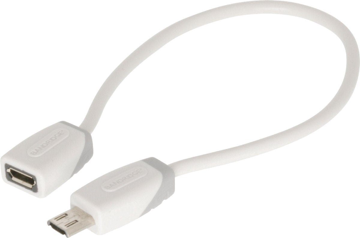Bandridge adapter voor Samsung MHL - Micro USB 11-pins (m) - 5-pins (v) - 0