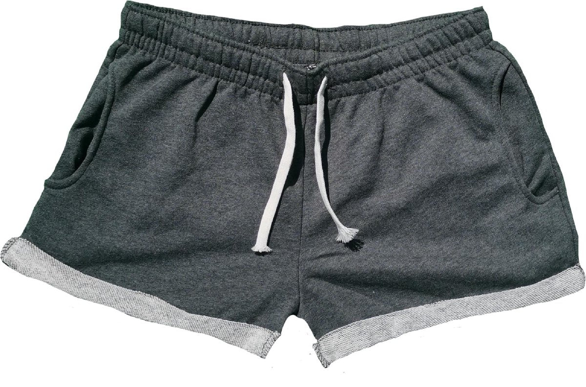 Easylux Shorts™ Donker Grijs - Maat L - Korte Broek Dames - DamesKleding - Zomercollectie - Summer