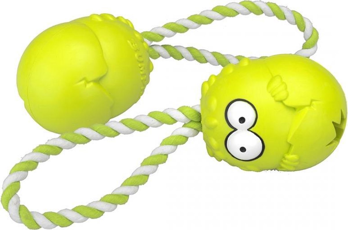 Coockoo Bumpies met touw apple yellowwish Groen S - < 9kg