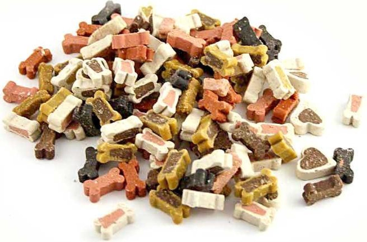 Snacks | Beloningssnoepjes | Mini Bones | Fit Mix | Emmer 1800 gram