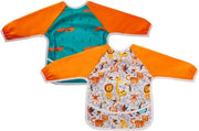 Knoeischort set - dieren oranje
