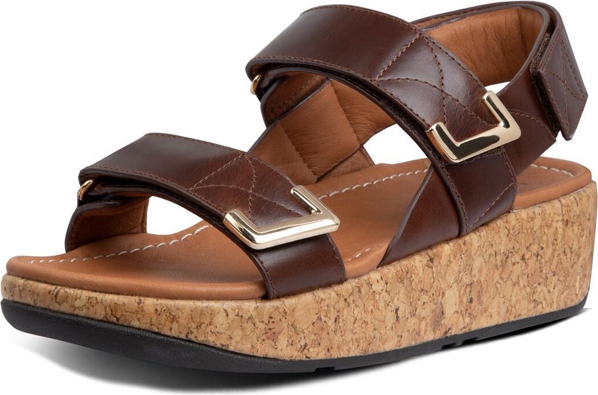 FitFlop  Vrouwen   Sandalen / Damesschoenen Remi backstrap - Bruin - Maat 38