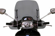 Windscherm Faco Vespa Sprint Smoke vanaf bj. 2014 5/125cc inclusief chromen bevestigingsmaterialen