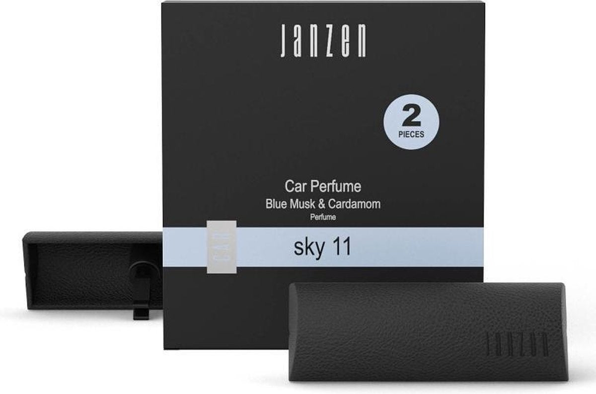 Janzen Car Perfume Sky 11 - autoparfum - 2 stuks