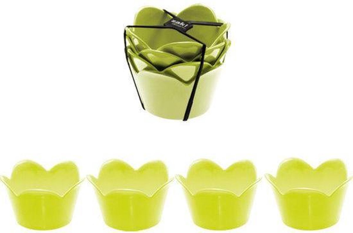 Zak!Designs Serveren Sweety Cupcake vormpjes set van 4