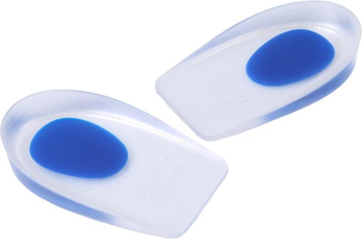Silicone Inlegzolen - Binnenzool - Hielkussen - Hielbeschermers - Gel hielspoor