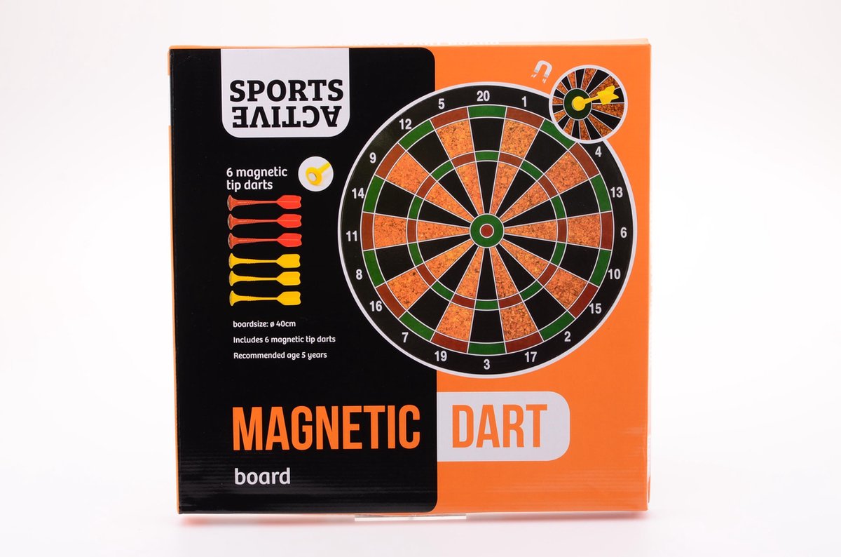 Johntoy Magnetisch Dartbord Sports Active 35 Cm 7-delig