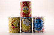 Spaarpot 12 x 16cm Smiley 4 assorti