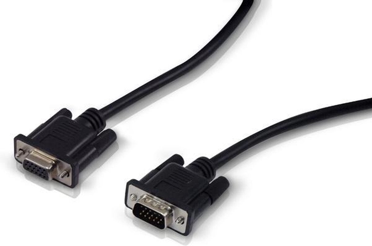 Conceptronic - VGA (D-Sub) naar VGA (D-Sub) female - 5 m - Zwart