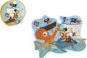 Scratch Legpuzzel Piraat Junior 30 X 21cm Karton 29-delig