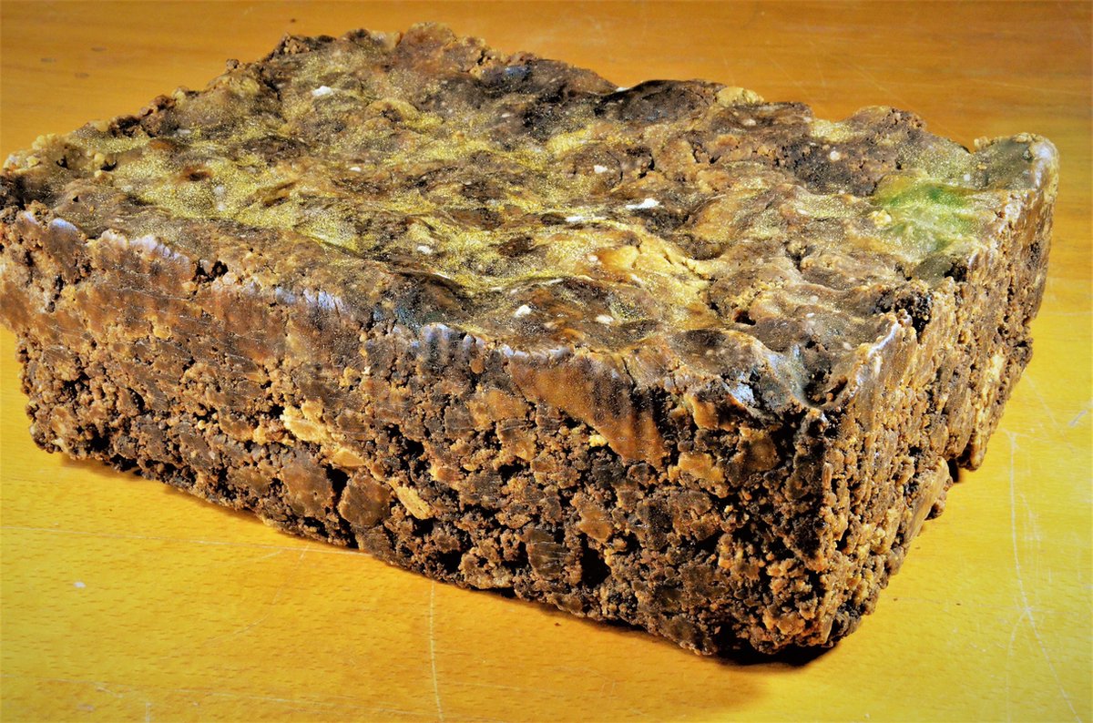 African Black Soap - Afrikaanse Zwarte Zeep 5kg Blok - 100% Natuurlijke Zeep