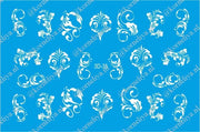 Korneliya 3D Waterdecal - 3D 035 White