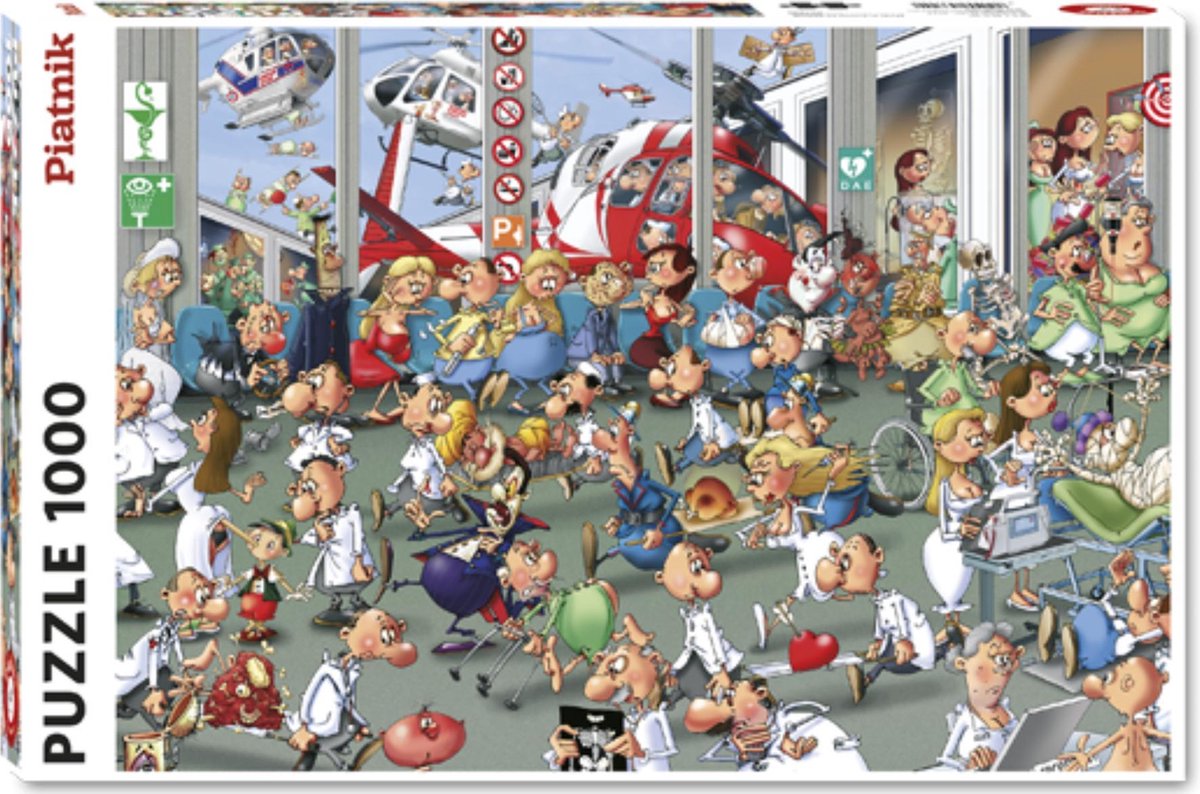 Francois Ruyer legpuzzel Eerste Hulp 1000 stukjes