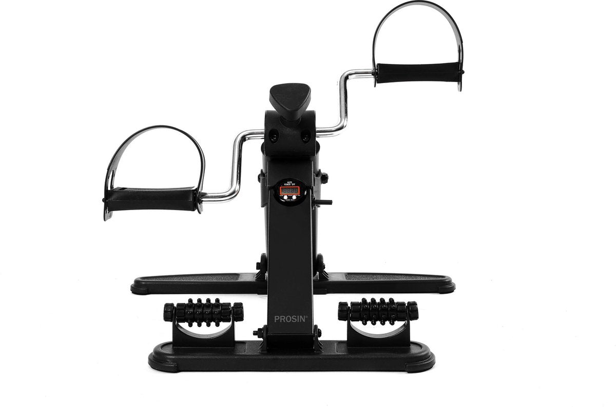 PROSIN® Stoelfiets - Bureaufiets - Mini Bike - Hometrainer - Bewegingstrainer - Inklapbaar - Fitness - Actief - Revalidatie - Sporten - Fietsen - Gezond - Sterker - Spieren - Ontwikkeling