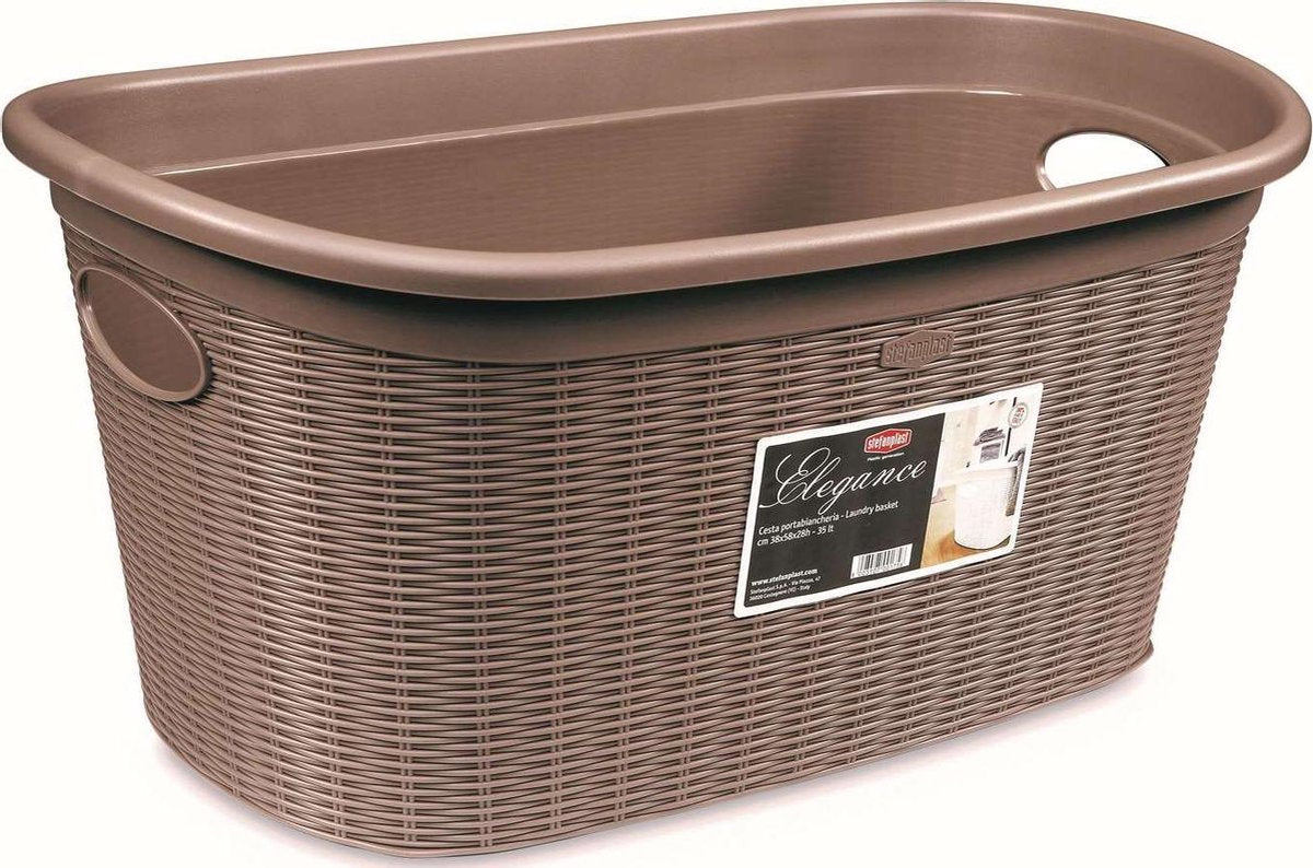 YILTEX – Elegance - Wasmand – 35l – Bruin