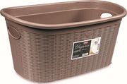 YILTEX – Elegance - Wasmand – 35l – Bruin