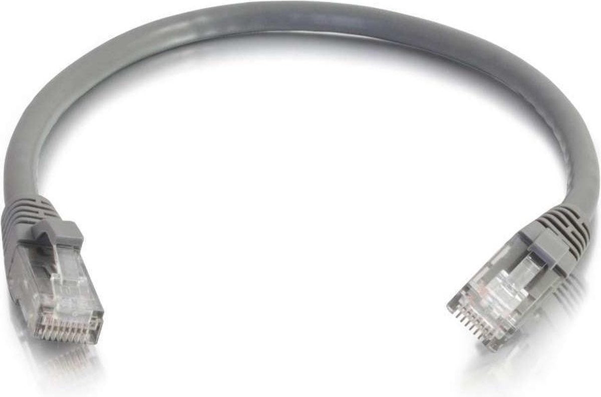 C2G 10m Cat6 Booted Unshielded (UTP) netwerkpatchkabel - grijs
