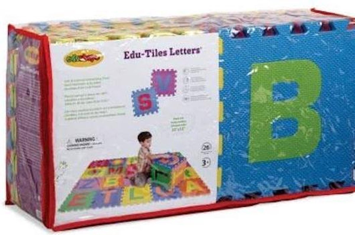 Edushape Edu-tegels Letters u/c