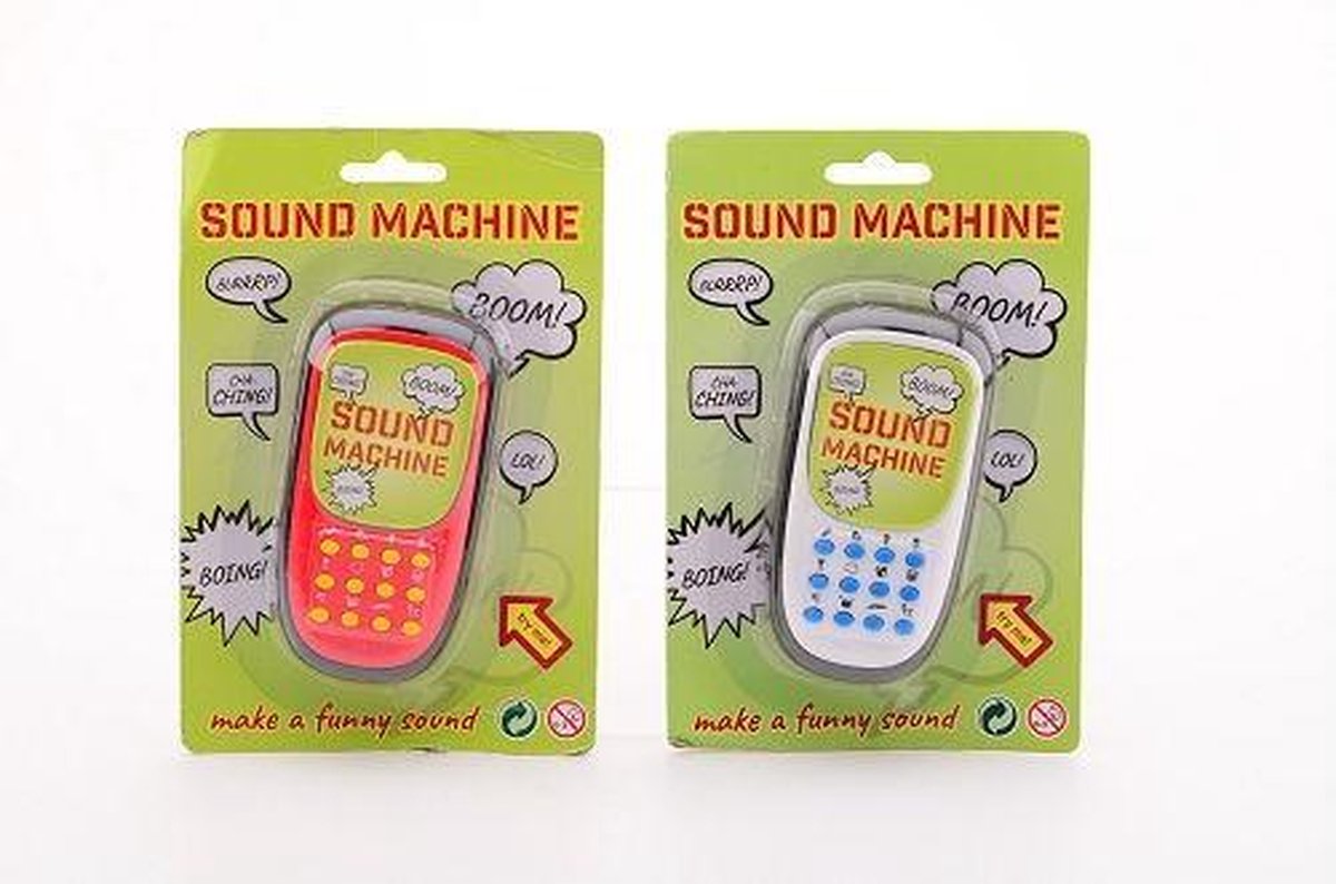 Crazy soundmachine met 12 geluiden