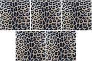 100x Panterprint/dierenprint servetten 33 x 33 cm - wegwerpservetten/feestservetten