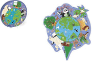 Scratch Legpuzzel Wereld Junior 33 X 28