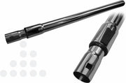 Zuigbuis telescoop 35mm chroom