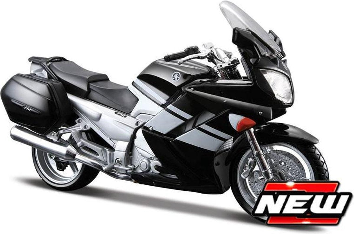 Maisto YAMAHA FJR 1300 2006 zwart/wit schaalmodel 1:18