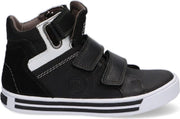 Braqeez 420855-589 Jongens Sneakers - Maat 30 - Zwart - Sneakers -  Leer - Klittenband - Kindersneakers